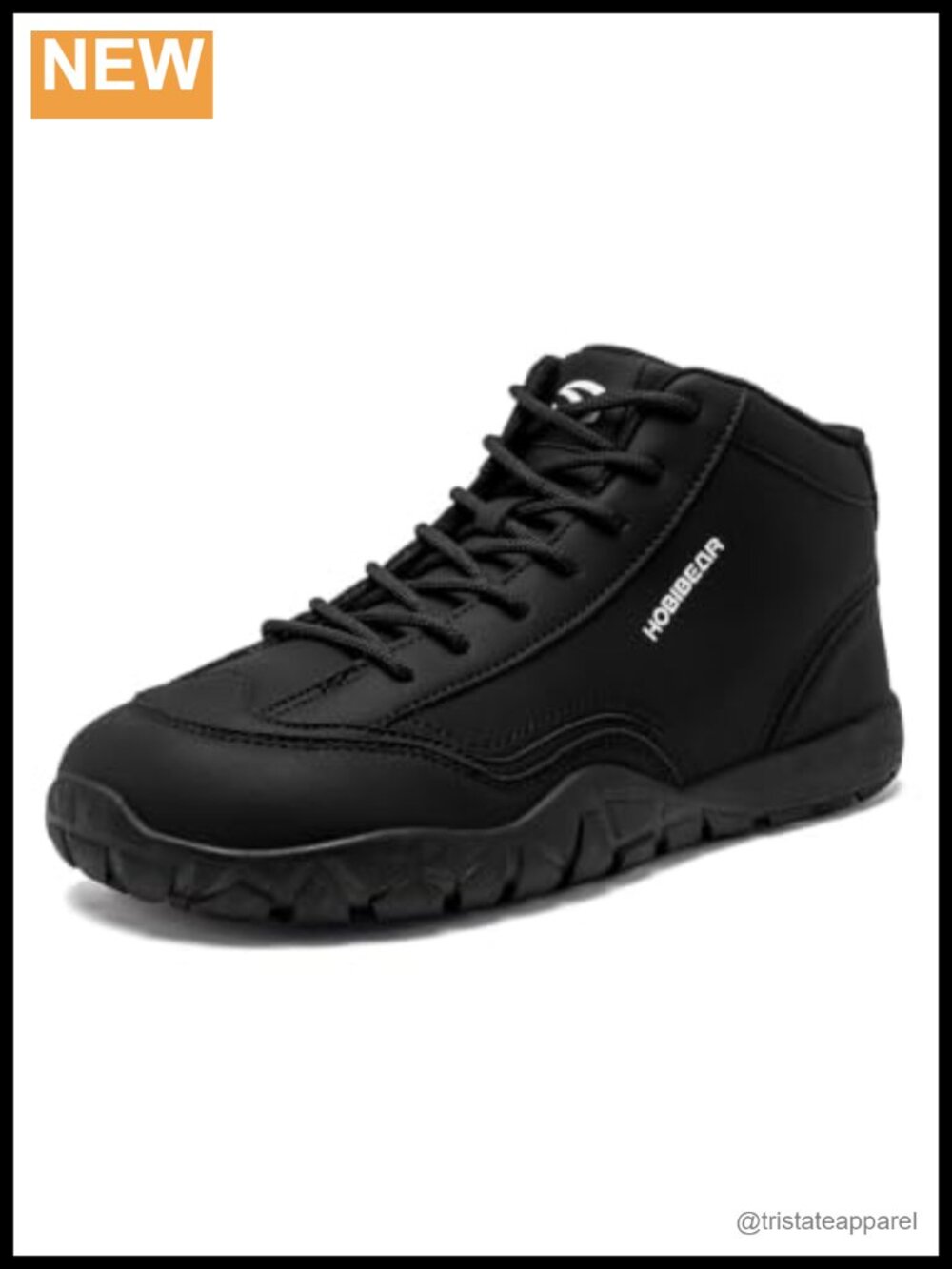 Leather Barefoot Boots Zero-Drop Minimalist Mid Top Walking Boots